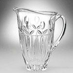 Block Tulip Garden C8t Crystal Pitcher