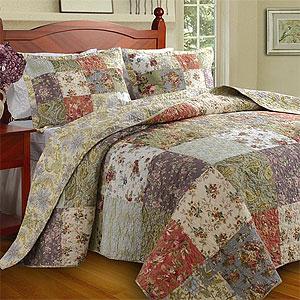 Blooming Prairie Bedspread Set