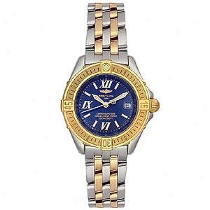Breitling Women's B-class Steel & 18k Chronometer