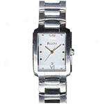 Bulova Women's Stainless Steel Bracele Watch