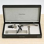 Calvin Klein Steel Wine Opener & Cork Set