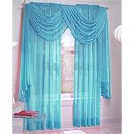 Calypso Sheer Window Panel Set