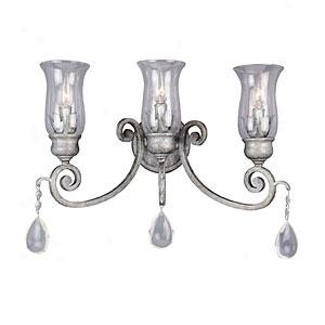 Cassandra 3 Light Wwll Sconce