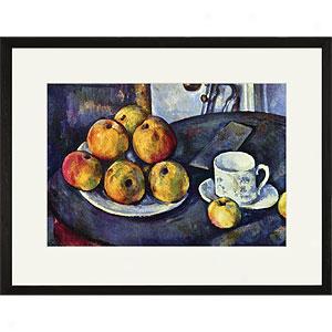 Cezann Still Life With Cup And Saucer Print