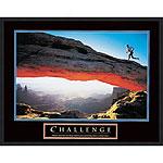 Challenge Framed Art Print