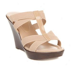 Charles By Charles David Tif Camel Wedge Sandal