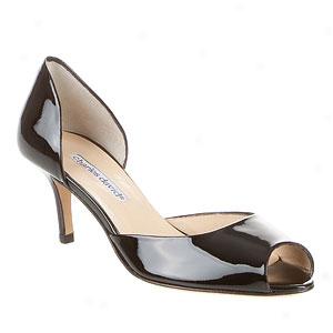 Charles David Hansel Patent Peeptoe Dress Pump