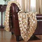 Chatham Wool Blend Hand Knot Throw