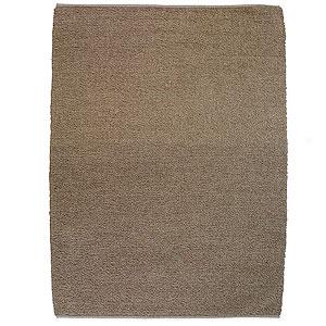 Chenille Beige Hand Knotted Wool Rug