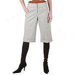 City Unlimited State Street Cotton Gaucho Pants