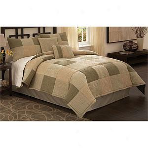 Concentric Squares 8pc Comforter Set