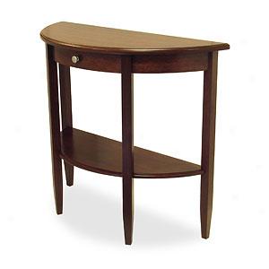 Concord Bracket Table With Shoal And Drawer