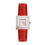 Corum Women's Sevigne Steel And Red Watch