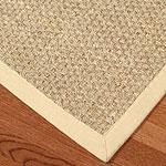 Cottage Living Seagrass Rug Upon Natural Trim