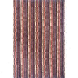 Cottage Multicolored Hand Woven Cotton Rug
