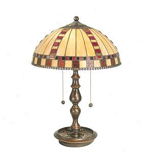 Dale Tiffany Roulette 24in Table Lamp