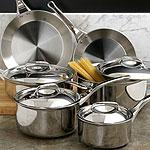 De Buyer 7-ply Clzd Affinity 10pc Cookware Set