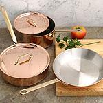 De Buyer Inocuivre Vip Copper 5pc Cookware Set