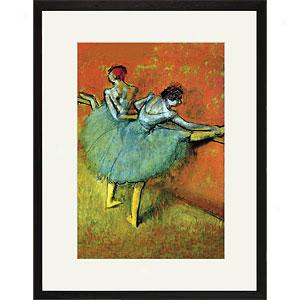 Degas Ballet Dancers Framed Print