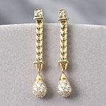 Di Modolo 18k 1.40 Cttw. Diamond Ball Earrings