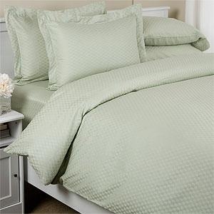 Dobby Check 500tc Egyptian Cotton Duvet Set