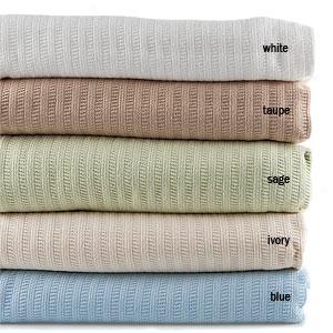 Egyptian Cotton Blanket From Portuval