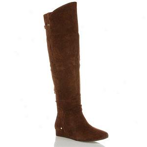 Elaine Turner Blake Suede Over The Knee Boot