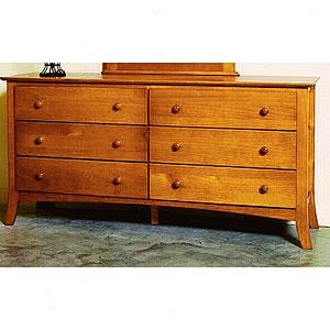 Emily Six Drawer Dresser