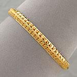 Estate 21k Solid Rose Gold Bangle Bracelet