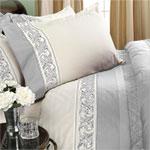 Estate Collection Cielo 400tc Embroidered Sheets