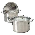 Fagor Commercial Stainless Steel 8-qt Sttockpot Set