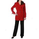 Famous American Maker Trench Jacket And Pants Suit