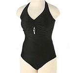 Fantasizer Plus Black Halter Swimsuit