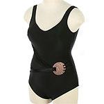 Fantasizer Plus Black Shape & Slim Shell Swimsuit