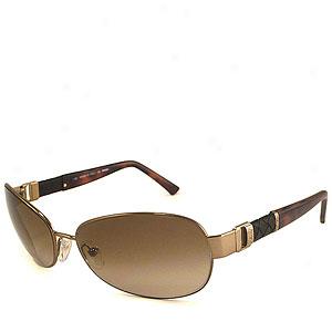 Fendi Womens Fs5021 Metal Sunglasses