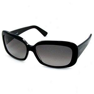 Fendi Womens Oversized Black Sunglasses