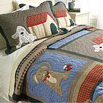 Fido Cotton Quilt And Sham Set