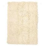 Flokati Greek Wool Area Rug In Natural