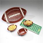 Football Condiment And Chip & Dip Set