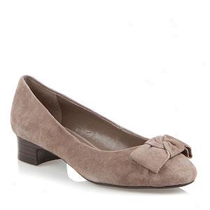 Franco Sarto Amigo Taupe Suede Pump