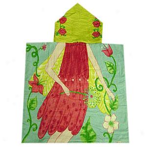 Freckles Set Of 2 Fairy Garden Hooded Towels