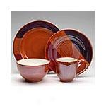 Gibson Mystic Essence 16pc Pearlescent Dinnerware