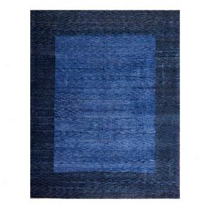 Glacier Blue Hand Knotted Wool Rug