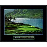 Goals - Golf Framed Art Print By Unknown Artst