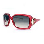 Gucci Women: Transparent Cherry Plastic Sunglasses