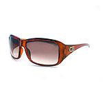 Gucci Women's Orange Plastic Sunglasses