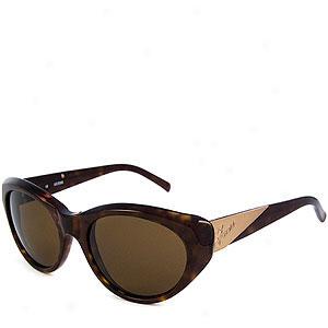 Conjecture Womens Gu6432 Tortoise Oversized Sunglasses