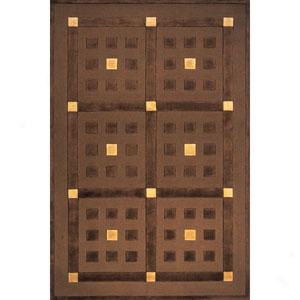 Guild Brown Hand Tufted Wool Rug