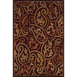 Guild Wine Hand Tufted Wool Rug