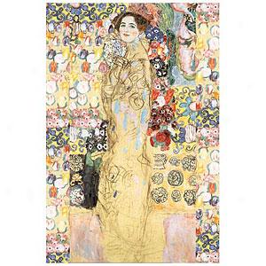 Gustav Klimt Portrait Of A Woman Art Print